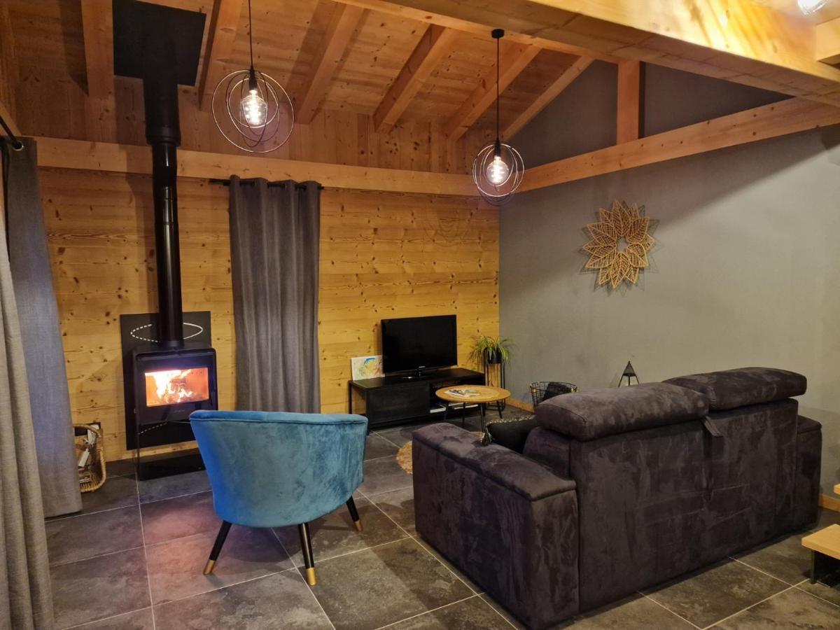 Chalet Cosy Et Moderne Vue Montagnes Seytroux Exterior photo